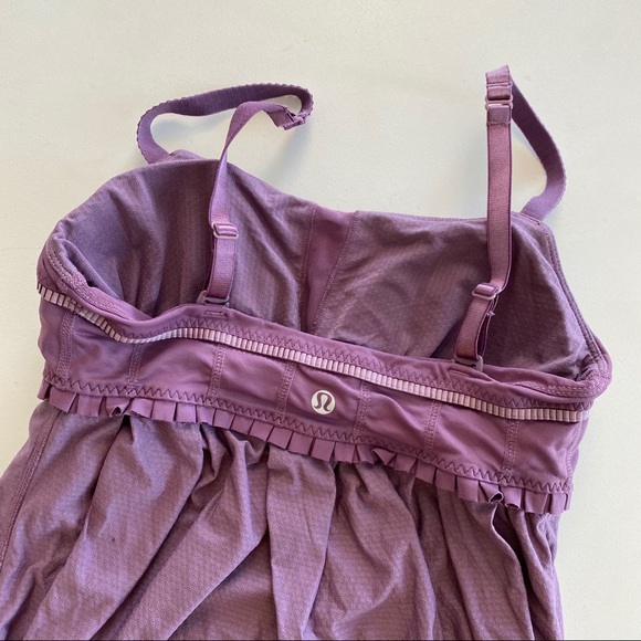 Lululemon Priiti Babydoll Tank Top Purple - Picture 6 of 8
